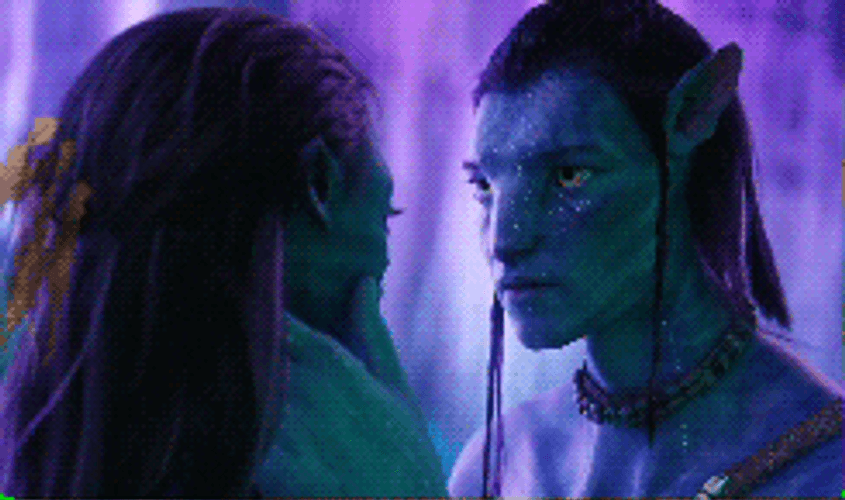 Avatar Jake Kissing Neytiri GIF