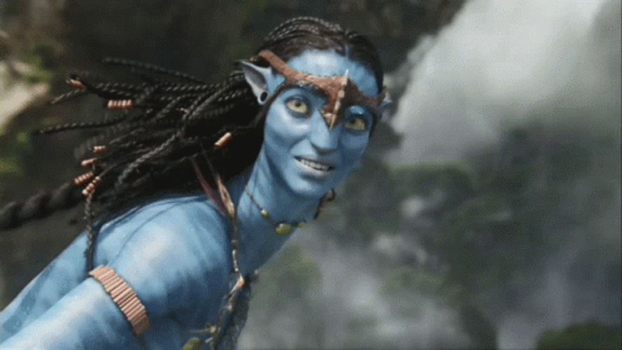 Avatar Neytiri Smile GIF