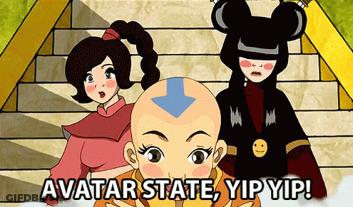 Avatar State Yip Yip Cartoon GIF