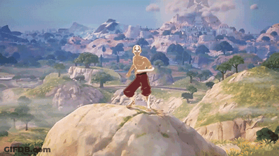 Avatar The Last Airbender Game Flying GIF