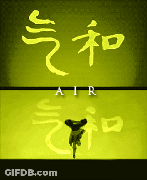 Avatar The Last Airbender Intro Airbending Air GIF