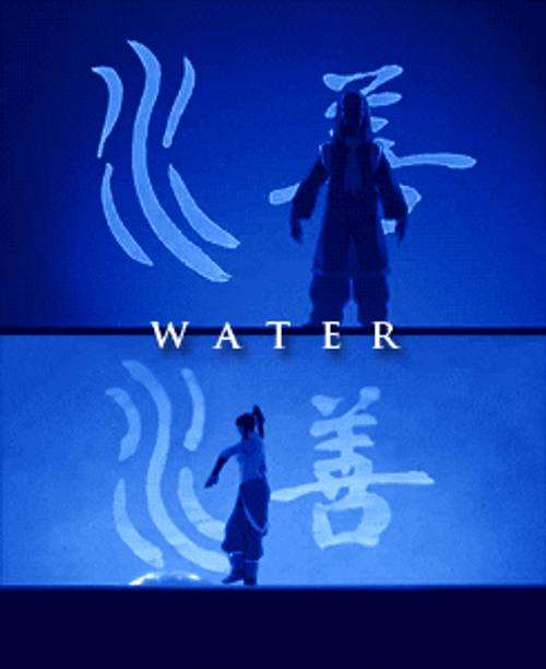 Avatar The Last Airbender Intro Waterbending Water GIF