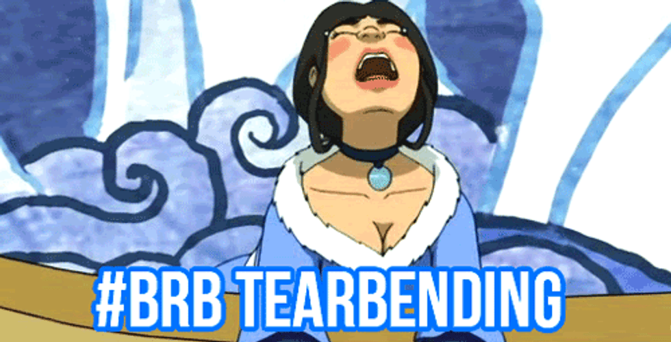 Avatar The Last Airbender Tearbending Sad Unhappy GIF