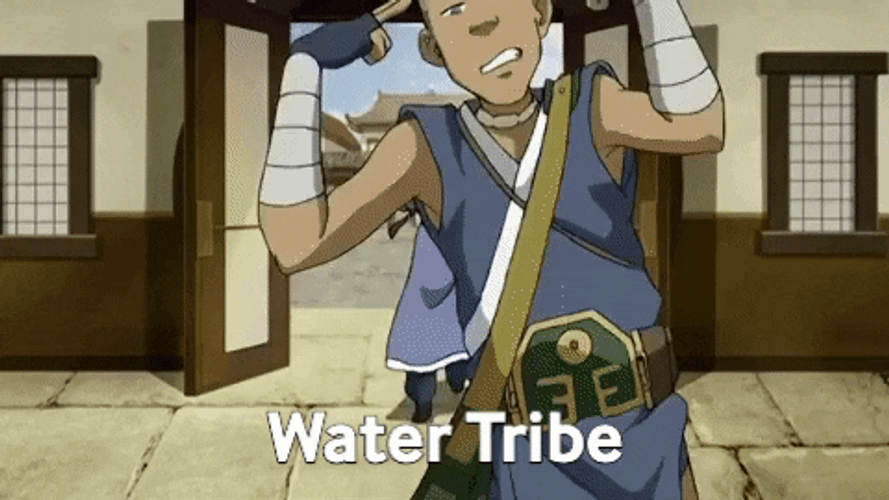 Avatar The Last Airbender Water Tribe Goodbye Bye GIF