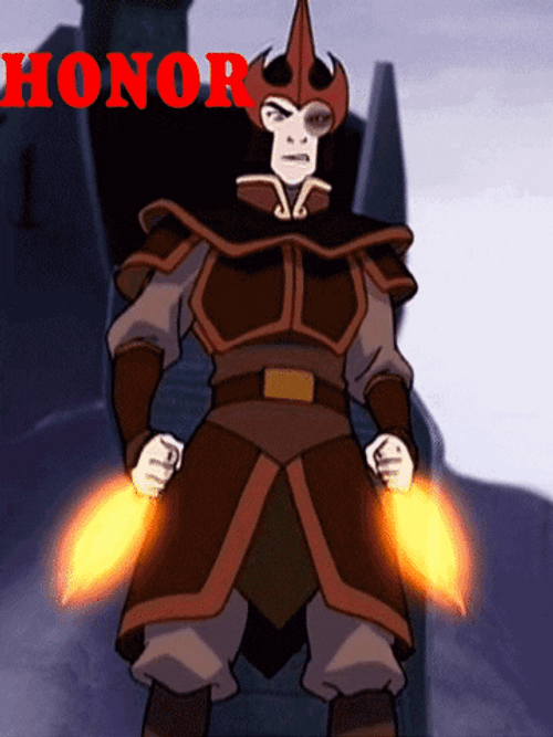 Avatar The Last Airbender Zuko Honor Flash GIF