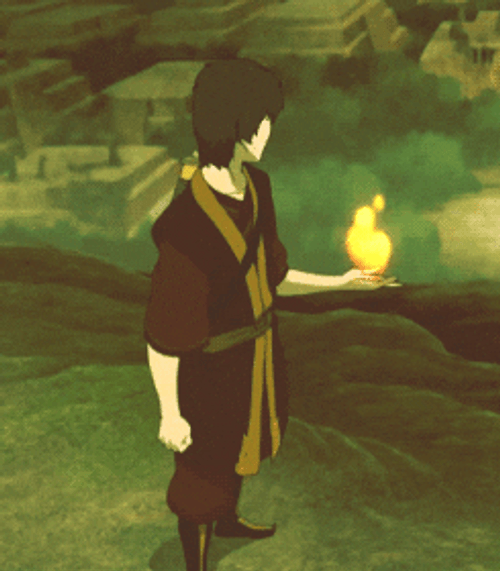 Avatar The Last Airbender Zuko Looking At Village GIF
