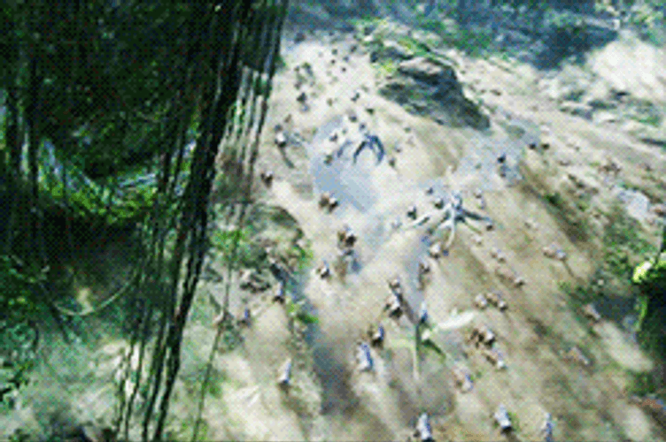 Avatar Tsutey With Banshee GIF