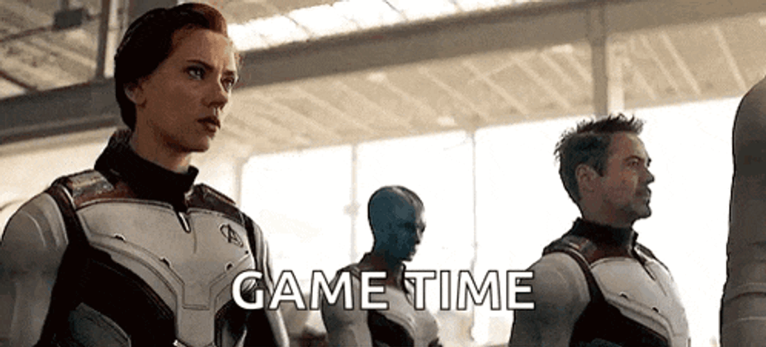 Avengers End Game Black Widow GIF