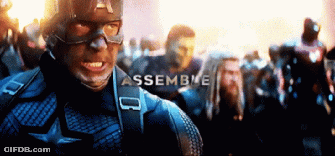 Avengers Endgame Assemble GIF