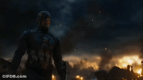 Avengers Endgame City Being Destroyed GIF