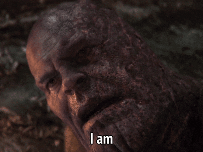 Avengers Endgame Thanos GIF