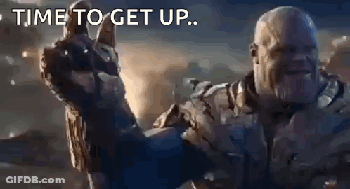 Avengers Endgame Thanos Thumbs Up GIF