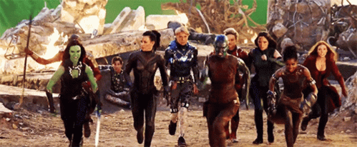 Avengers Girl Power GIF