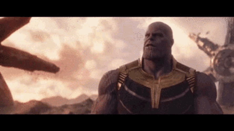 Avengers Infinity War Thanos GIF