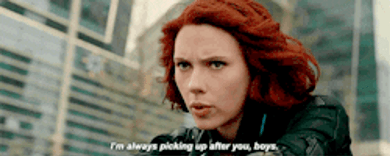 Avengers Scarlett Johnson GIF
