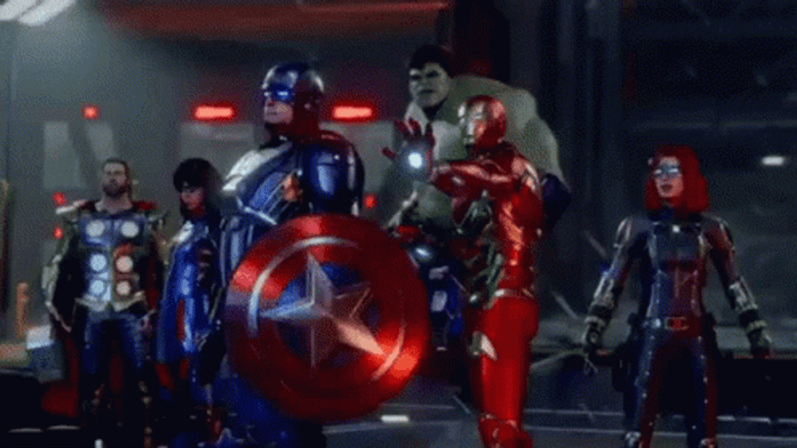 Avengers Square Enix GIF