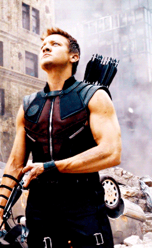 Avengers Superhero Hawkeye GIF