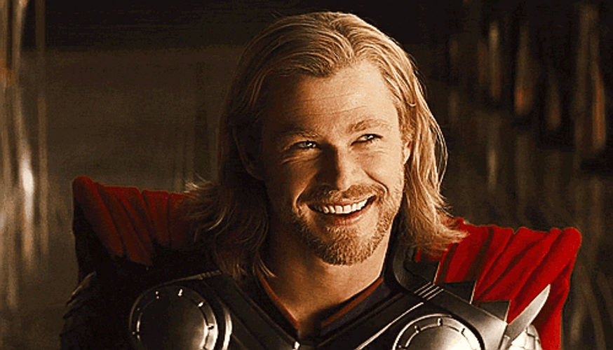 Avengers Thor Smiling GIF