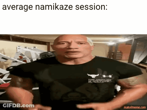 Average Namikaze Session Muscular Man GIF