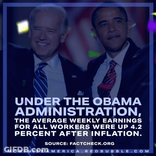 Average Weekly Earnings For All Workers Were 4.2 Percent After Inflation GIF