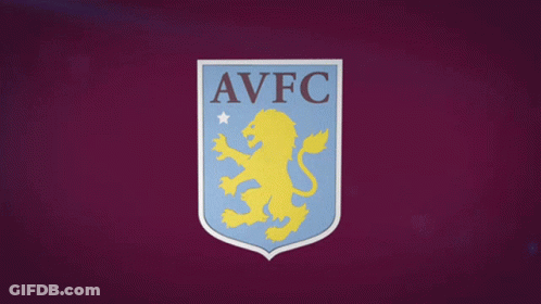 AVFC Logo With Lion And Star GIF