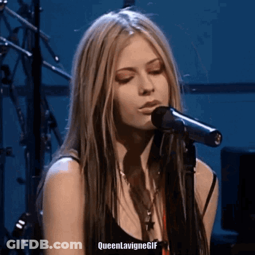Avril Lavigne Avril GIF