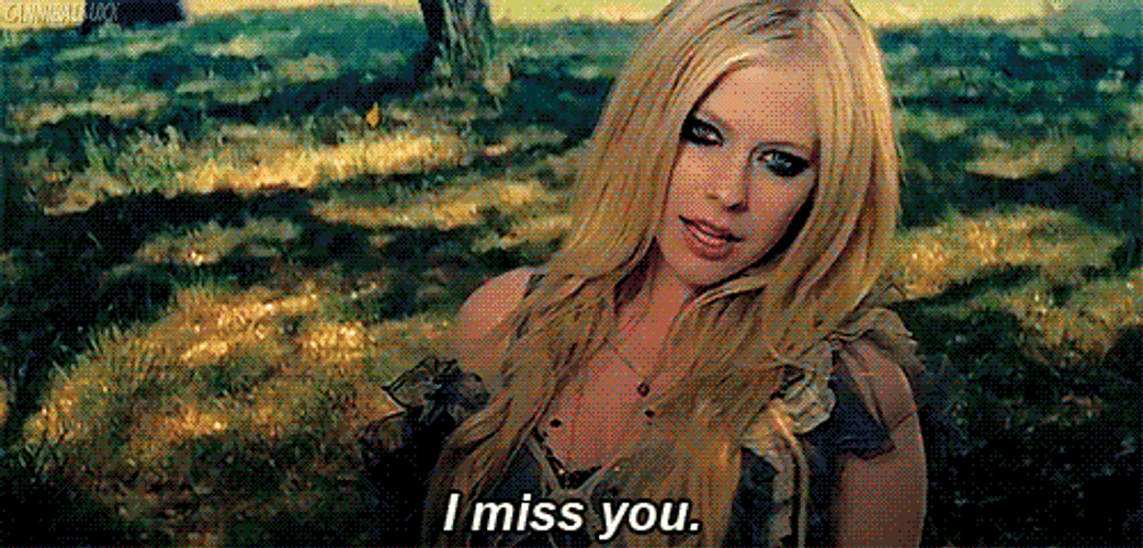 Avril Lavigne No I Miss You More GIF