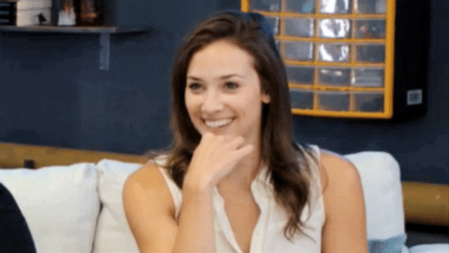 Aw Shucks Hiding Face GIF