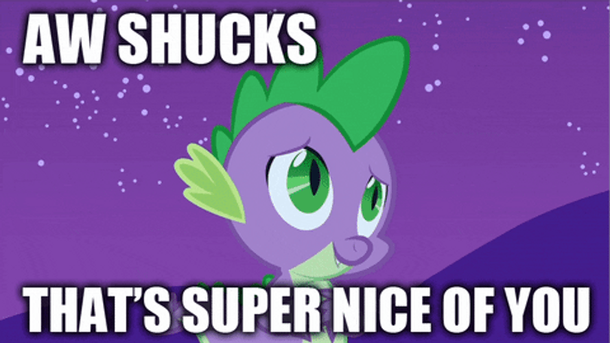 Aw Shucks That's Super Nice GIF