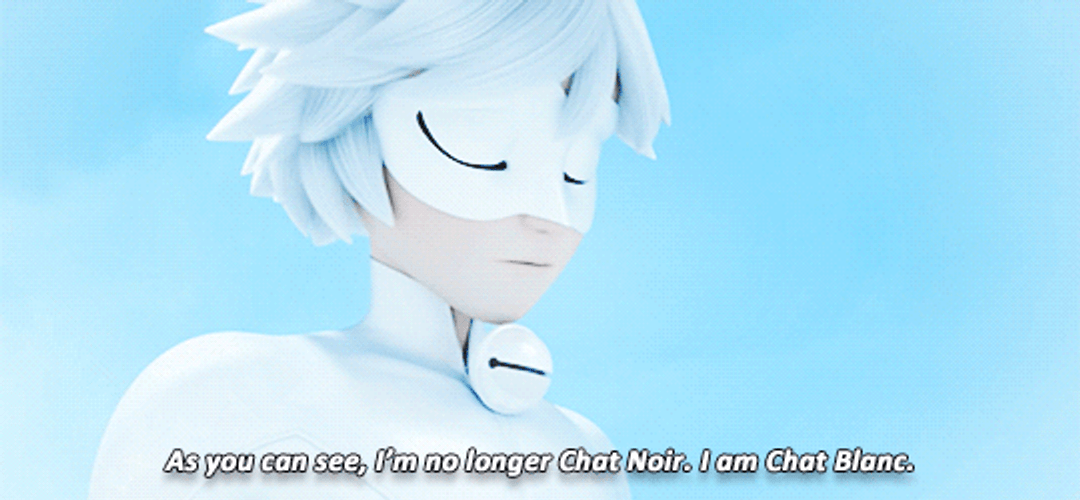 Awesome Chat Blanc GIF