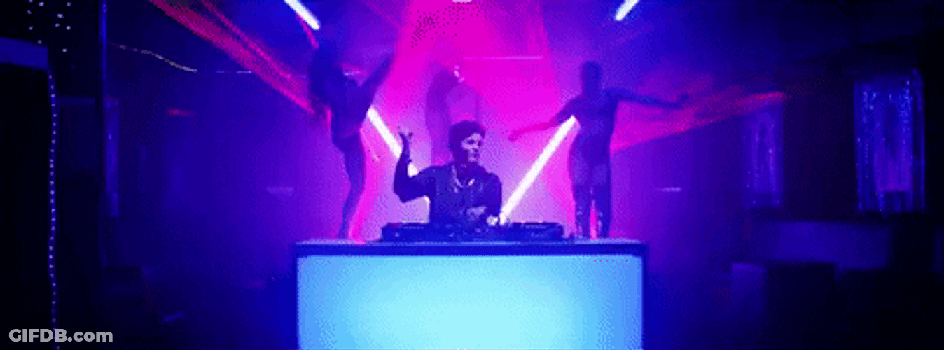 Awesome DJ Rave Party Club GIF