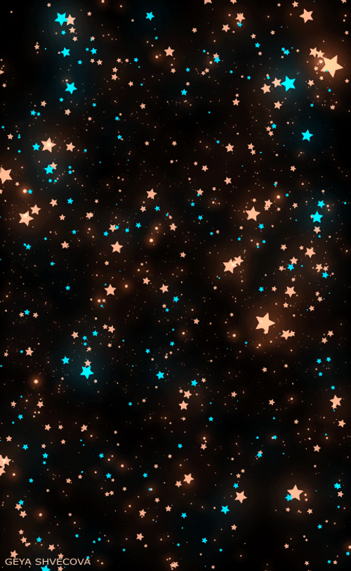Awesome Glistening Stars GIF