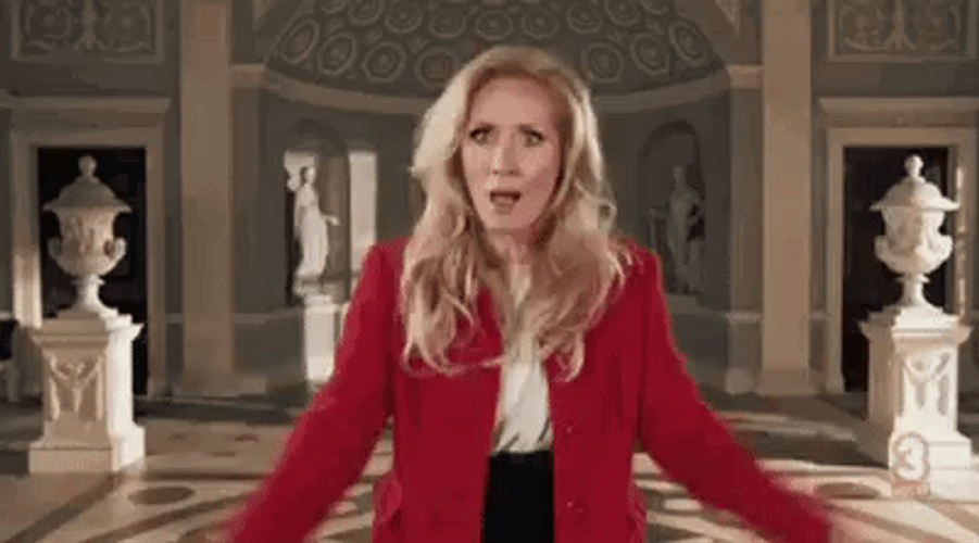 Awesome Lady Reaction GIF