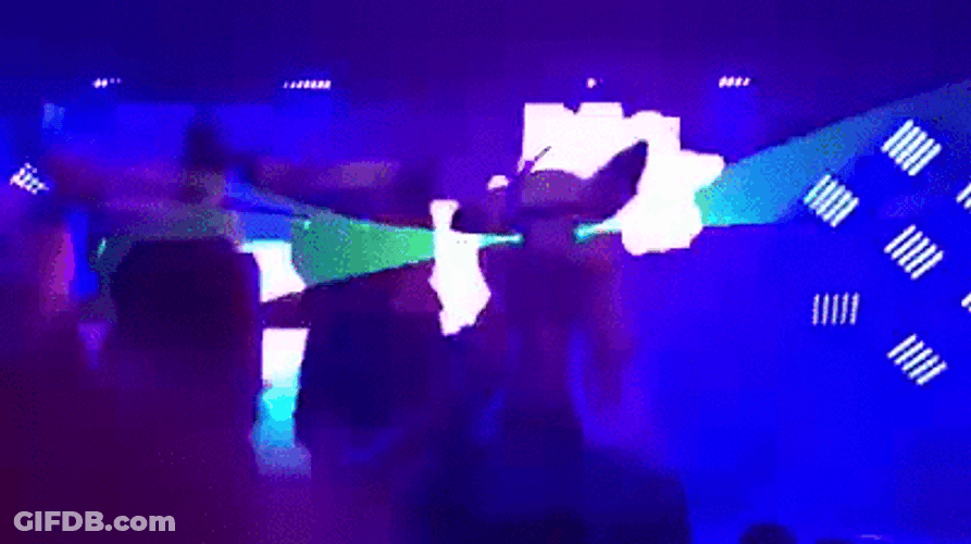 Awesome Pikachu Rave Party GIF