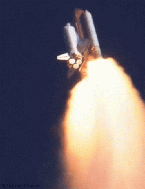 Awesome Rocket Flare GIF
