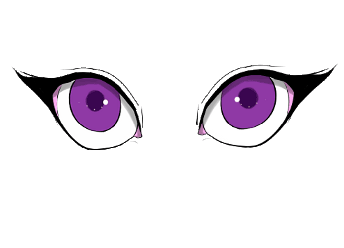 Awesome Violet Blinking Cat Eyes GIF