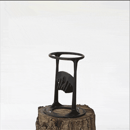 Awesome Wood Chopping Skill GIF