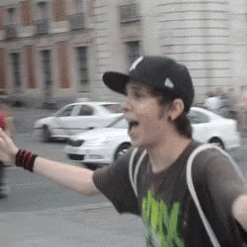 Awkward Bro Hug GIF