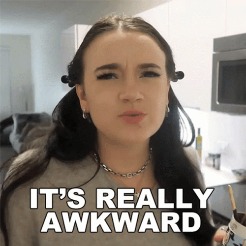Awkward Fiona Frills GIF