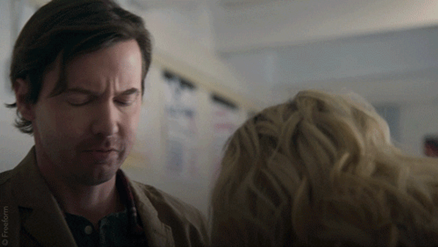 Awkward Friend Hug Right GIF