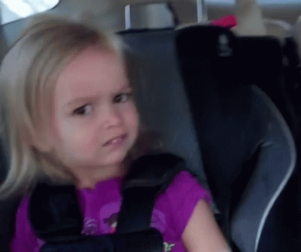 Awkward Gaze Baby Meme GIF
