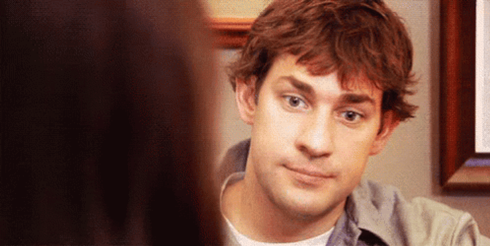 Awkward Jim Halpert GIF