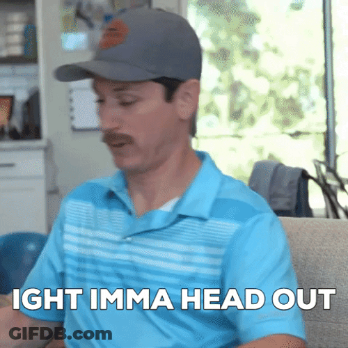 Awkward Man Head Out GIF