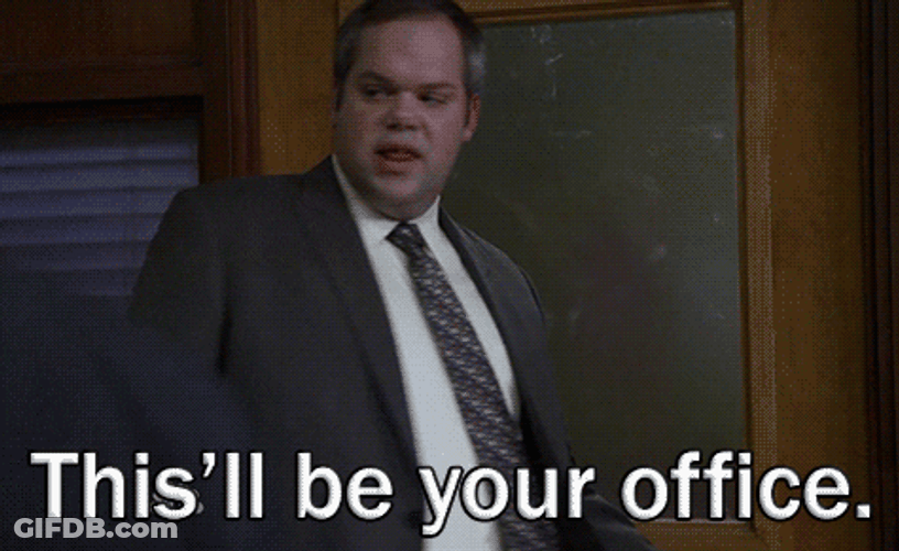 Awkward Office Man Crying GIF
