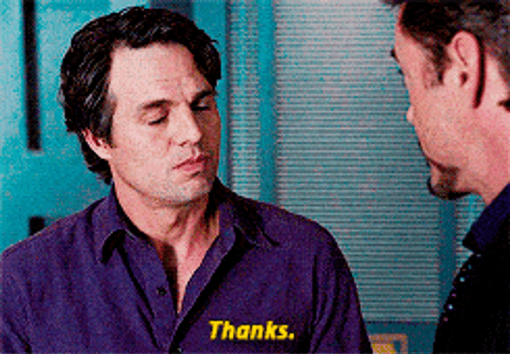 Awkward Thanks Bruce Banner GIF