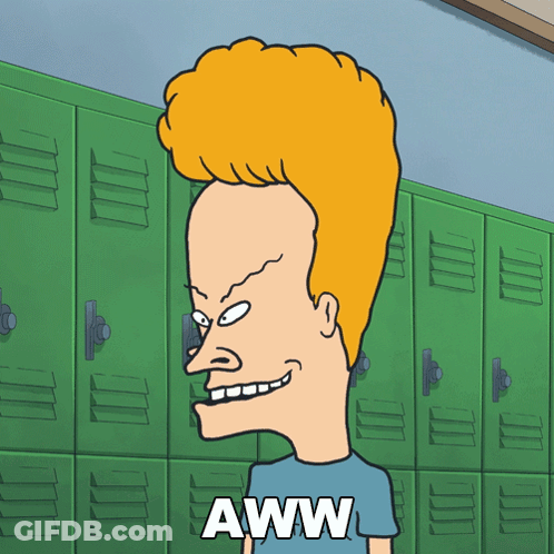 Aww Beavis GIF