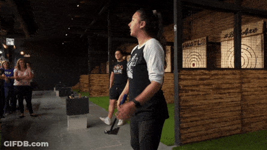 Axe Throwing Tutorial GIF