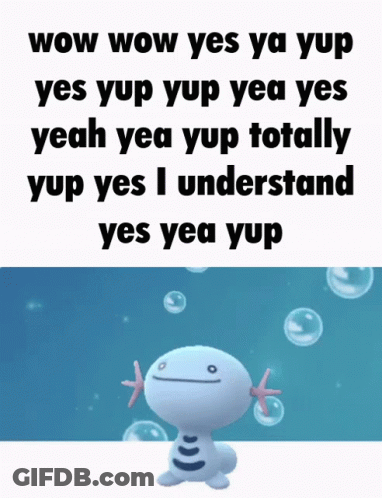 Axolotl Saying Wow Wow Yes Yup GIF