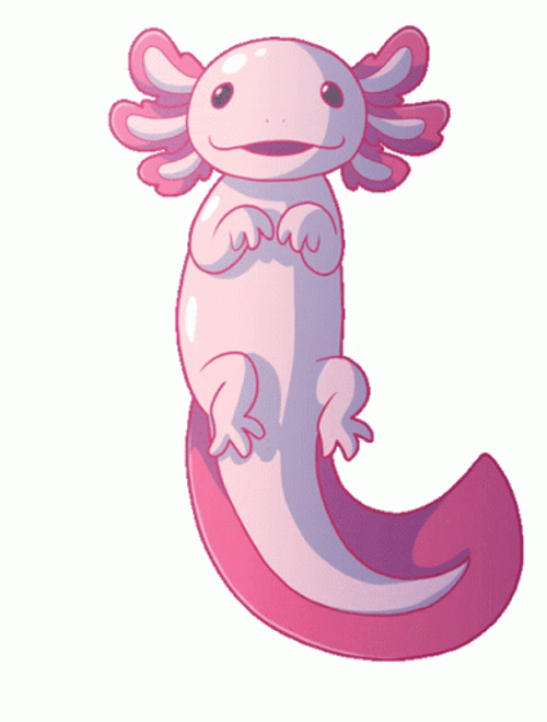 Axolotl Wagging Tail GIF