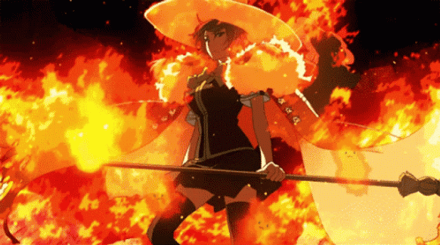 Ayaka Kagari This Girl Is On Fire GIF